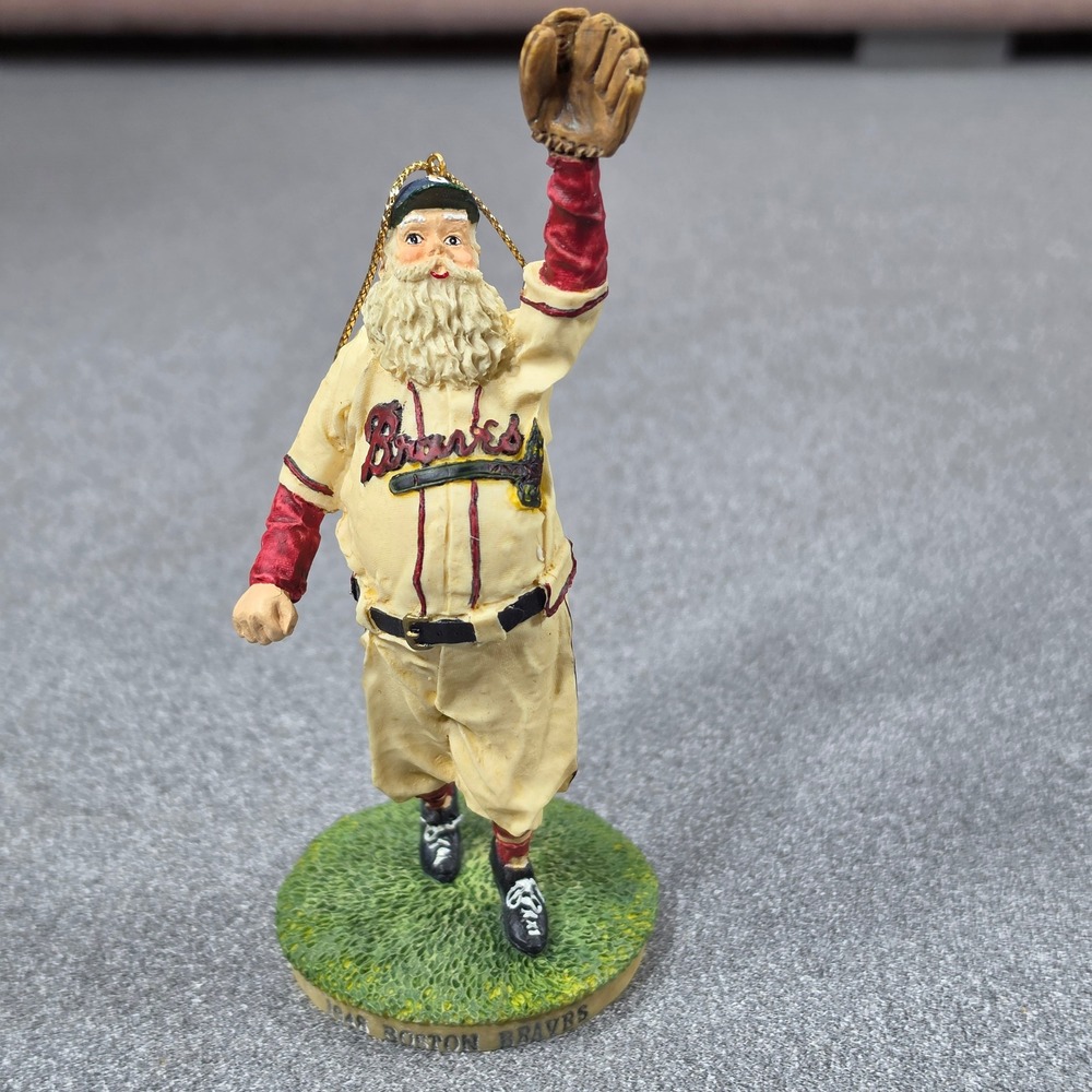 1948‎ Boston Braves Santa Claus Ornament MLB Cooperstown Excellent
